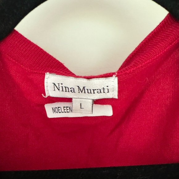 Nina Murati Floral Appliqué Cardigan - Picture 5 of 6